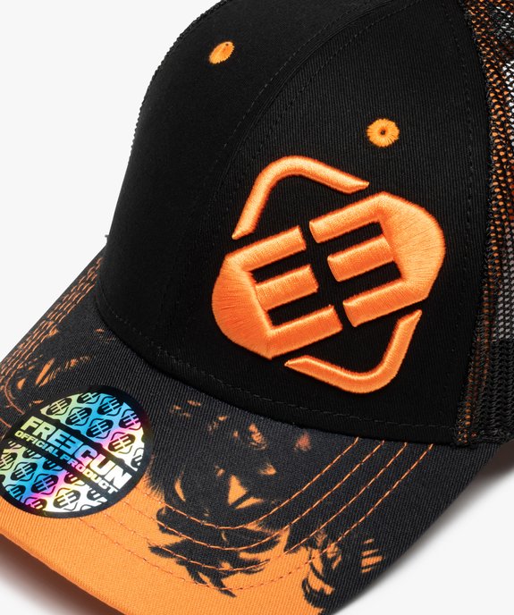 Casquette homme en maille ajourée avec logo brodé - Freegun vue2 - FREEGUN - GEMO