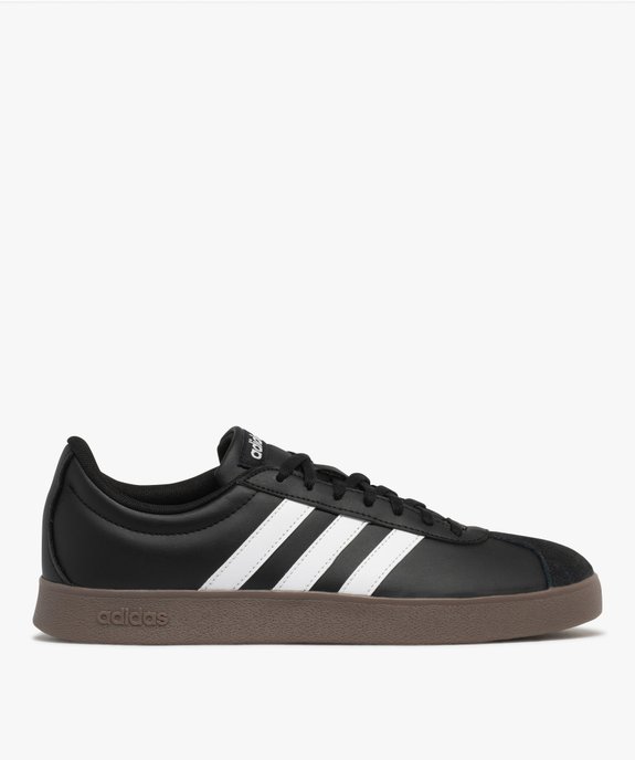 Baskets à lacets VL Court base homme - Adidas vue1 - ADIDAS - GEMO