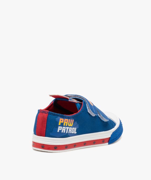 Baskets garçon en toile et semelle lumineuse – Pat’ Patrouille vue4 - PAT PATROUILLE - GEMO