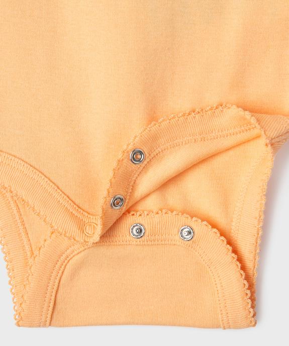 Body à bretelles à motifs marins bébé fille (lot de 3) vue2 - GEMO 4G BEBE - GEMO