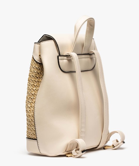Sac à dos femme bimatière vue2 - GEMO (ACCESS) - GEMO
