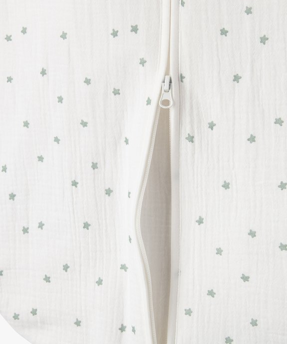 Gigoteuse été bébé en gaze de coton TOG 2 vue3 - GEMO 4G BEBE - GEMO