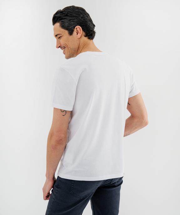 Tee-shirt manches courtes imprimé homme - Ashmolean Museum Oxford vue3 - HOKUSAI - GEMO
