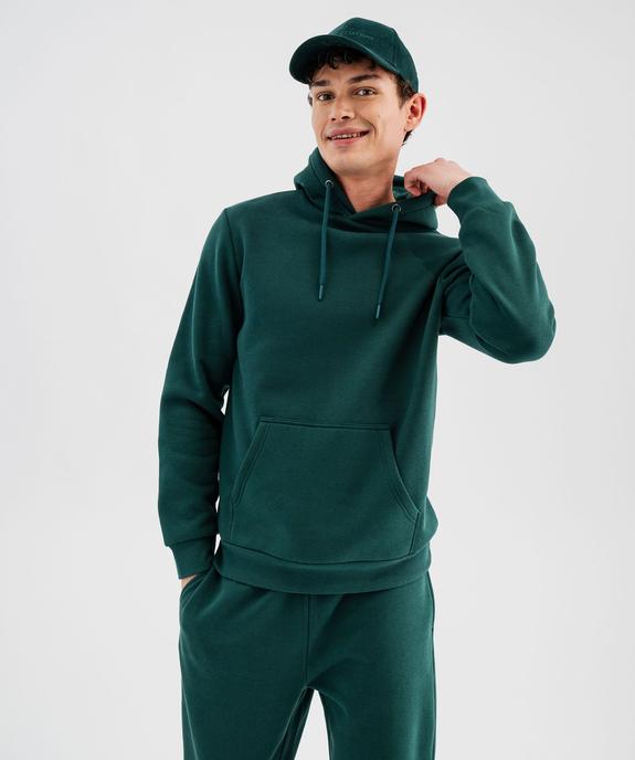 Sweat à capuche intérieur molletonné homme vue1 - GEMO 4G HOMME - GEMO