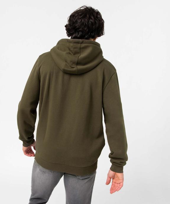 Sweat homme à capuche doux et chaud vue3 - GEMO 4G HOMME - GEMO