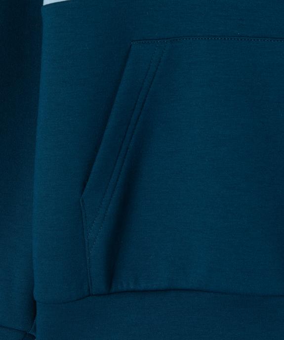 Sweat garçon color block à col montant zippé garçon vue3 - GEMO (ENFANT) - GEMO