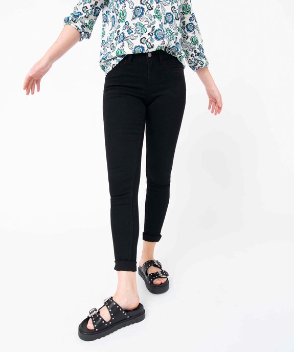 Jegging femme taille haute vue1 - GEMO 4G FEMME - GEMO