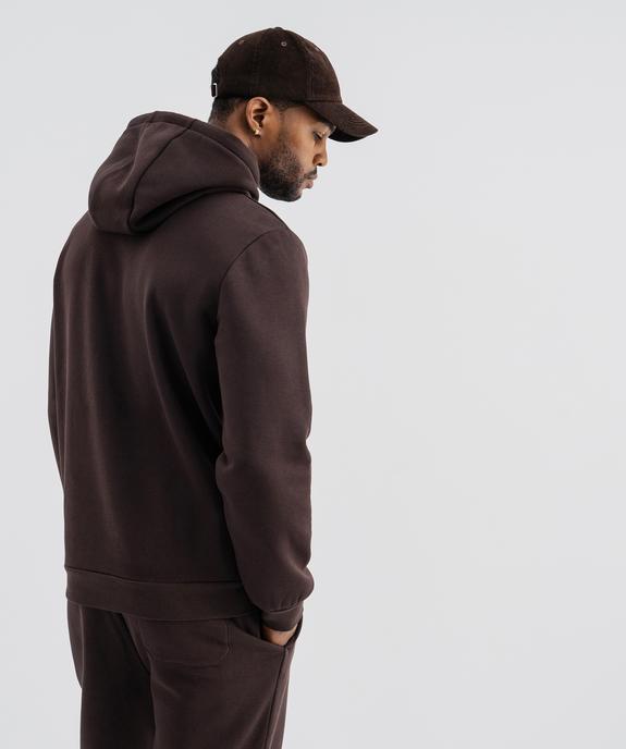 Sweat à capuche en molleton doux homme vue3 - GEMO 4G HOMME - GEMO