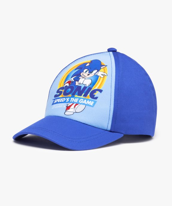 Casquette garçon ajustable avec motif - Sonic vue1 - SONIC - GEMO