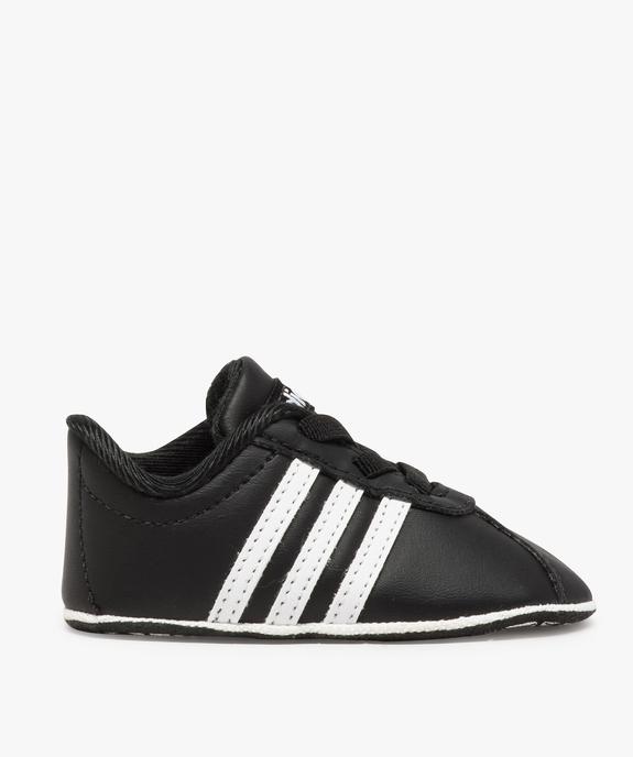 Chaussures de naissance tennis bébé – VL Court Adidas vue1 - ADIDAS - GEMO
