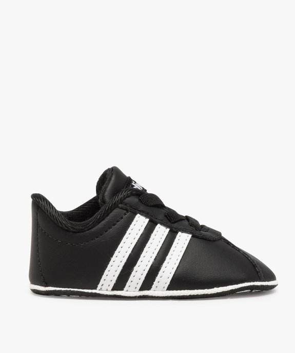 Chaussures de naissance tennis bébé – VL Court Adidas vue1 - ADIDAS - GEMO
