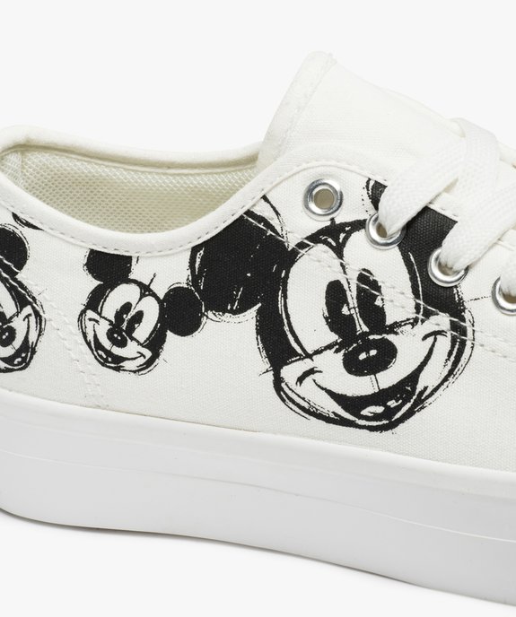 Baskets femme en toile dessin Mickey – Disney vue6 - MICKEY - GEMO