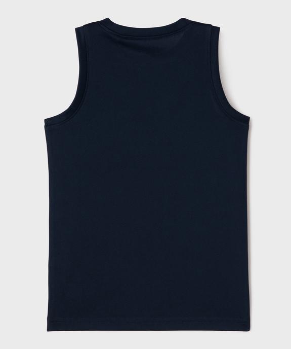 Débardeur de sport inscription Boston garçon vue3 - GEMO (ENFANT) - GEMO