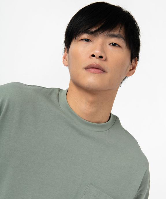 Tee-shirt manches longues épais oversize homme vue2 - GEMO (HOMME) - GEMO