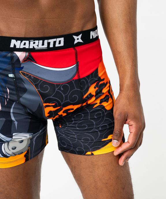 Boxer en microfibre imprimé Sasuke homme - Naruto vue2 - FREEGUN - GEMO