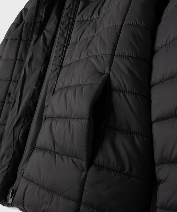 Doudoune à capuche matelassage léger fille - GEMO 4G FILLE Doudoune à capuche matelassage léger fille vue7 - GEMO 4G FILLE - GEMO