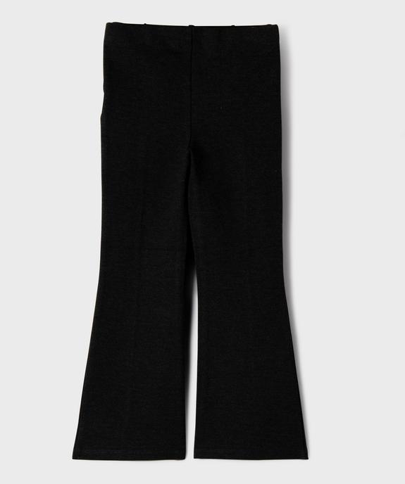 Pantalon en maille coupe flare fille vue7 - GEMO 4G FILLE - GEMO