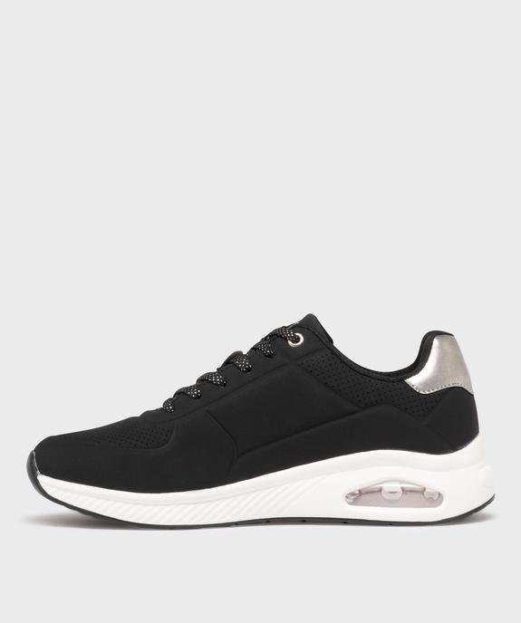 Baskets de running avec semelle bulle d’air femme - 5 Miles vue3 - 5 MILES GEMO FOR GOOD - GEMO