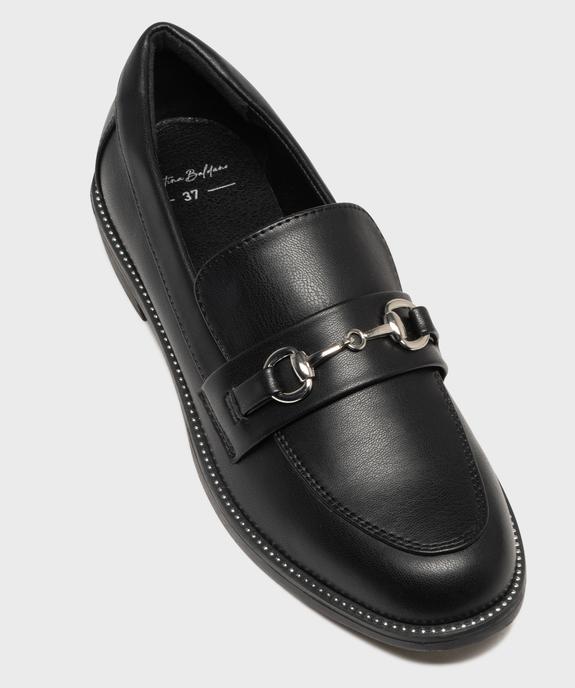 Mocassins avec bride métallique et clous sur la semelle femme - Valentina Baldano vue5 - VALENTINA BALDA - GEMO