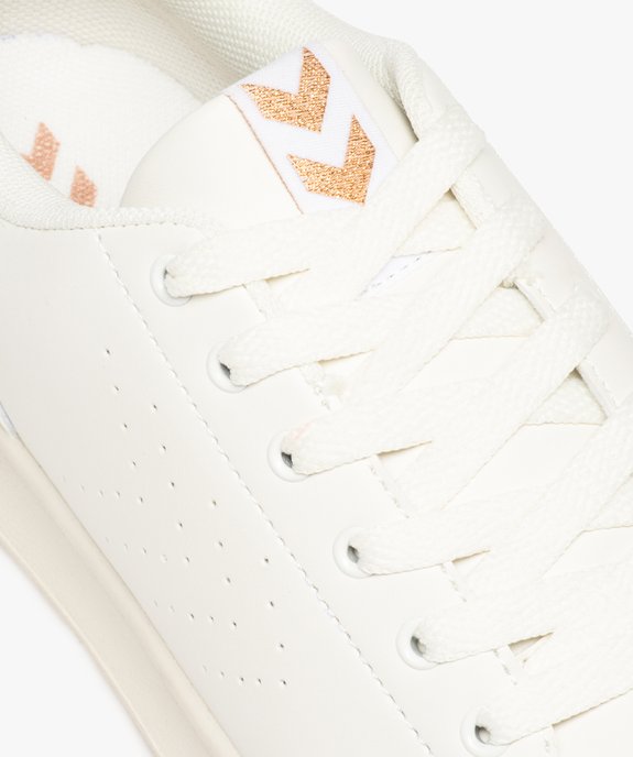 Tennis unies à lacets femme – Hummel Busan  vue6 - HUMMEL - GEMO