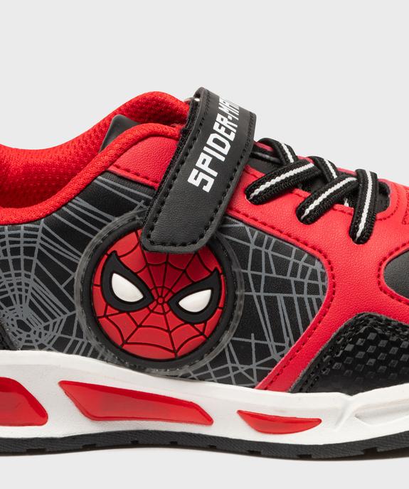 Baskets basses à lacets élastiques et zip garçon - Spiderman vue6 - SPIDERMAN - GEMO