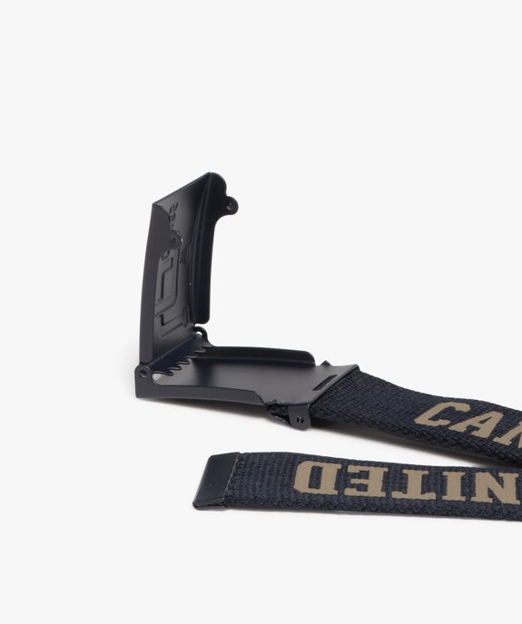 Ceinture en toile tissée homme - Camps United vue5 - CAMPS UNITED - GEMO