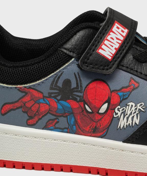 Baskets à scratch avec motif Spiderman garçon - Marvel vue6 - SPIDERMAN - GEMO