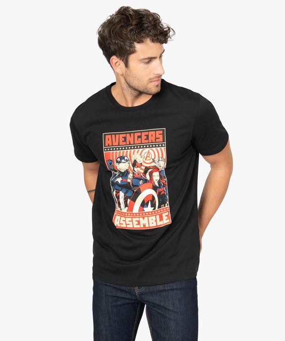 Tee-shirt homme avec motif Avengers - Marvel vue1 - MARVEL - GEMO