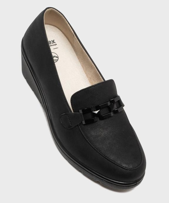 Mocassins confort avec chaine sur le dessus femme vue5 - G'FLEX - GEMO