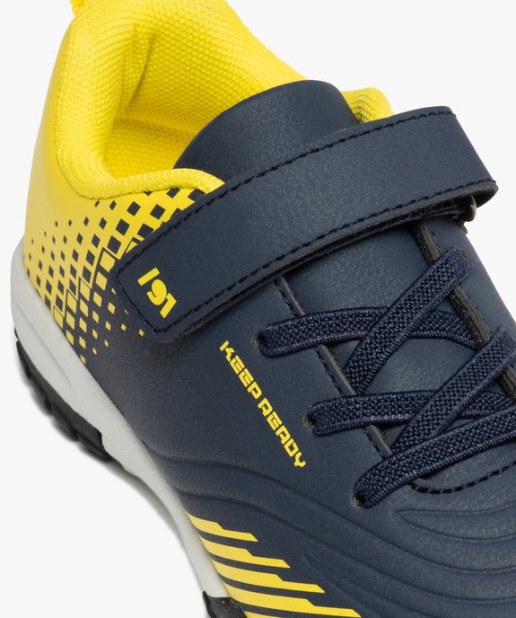 Chaussures de foot garçon avec fermeture scratch vue6 - 5 MILES GEMO FOR GOOD - GEMO