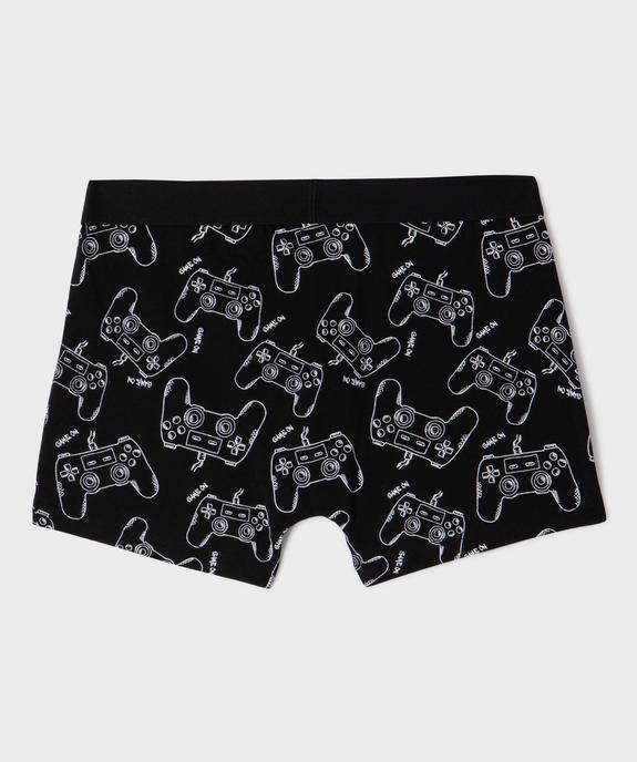 Boxer en coton stretch garçon (lot de 2) vue3 - GEMO 4G GARCON - GEMO