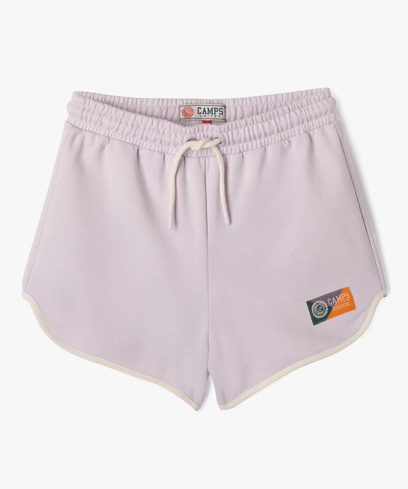 Short de sport avec taille élastique fille - Camps United vue1 - CAMPS GEMO FOR GOOD - GEMO