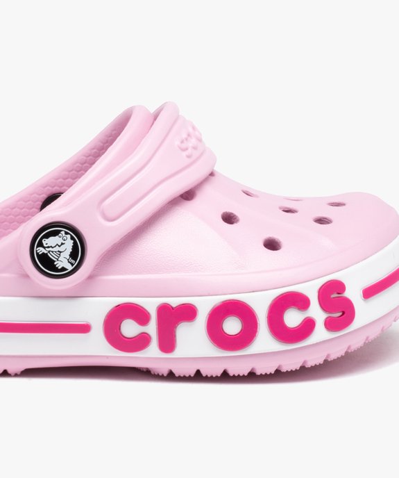Sabots souples fille unies à semelle épaisse Bayaband - Crocs vue6 - CROCS - GEMO