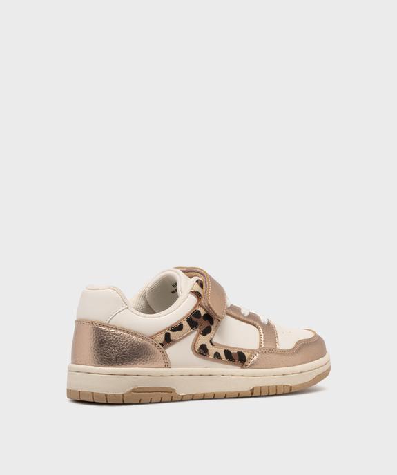 Baskets à scratch avec empiècements métallisés fille - Lovely Wings vue4 - LOVELY WINGS - GEMO