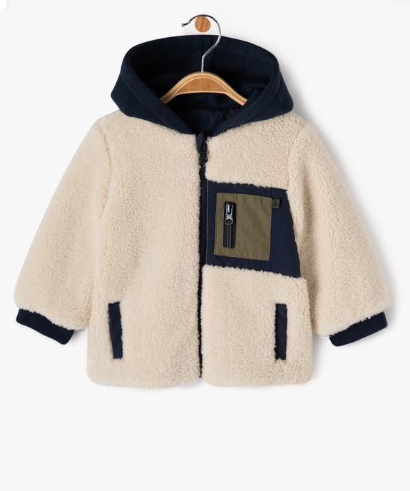 Blouson réversible à capuche bébé garçon - LuluCastagnette vue2 - LULUCASTAGNETTE - GEMO