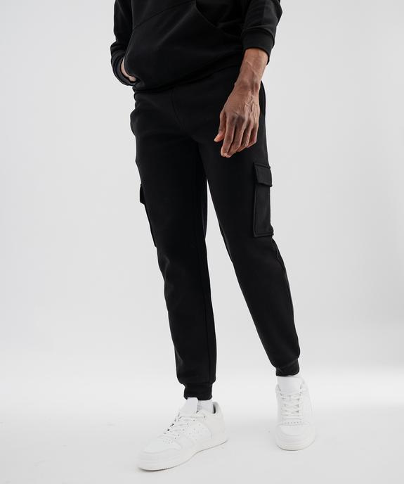 Pantalon de jogging coupe cargo homme vue4 - GEMO 4G HOMME - GEMO