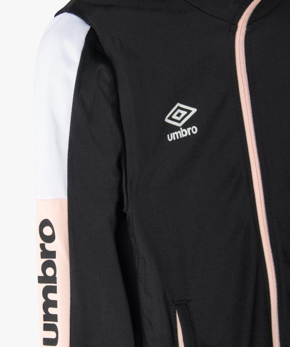 Survêtement fille 2 pièces : sweat zippé + pantalon - Umbro vue2 - UMBRO - GEMO