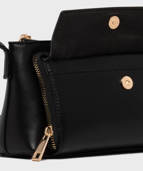 Sac compact avec bandoulière fine femme vue4 - GEMO (ACCESS) - GEMO