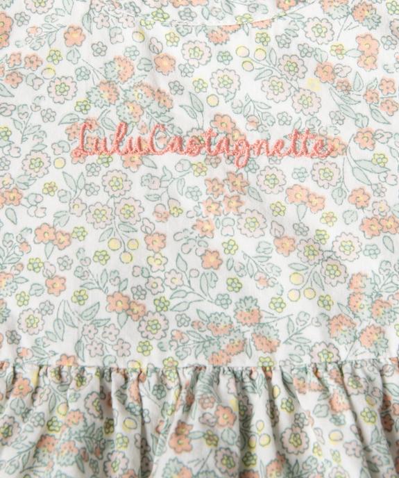 Ensemble 2 pièces robe + bloomer + bandeau bébé fille - LuluCastagnette vue2 - LULUCASTAGNETTE - GEMO