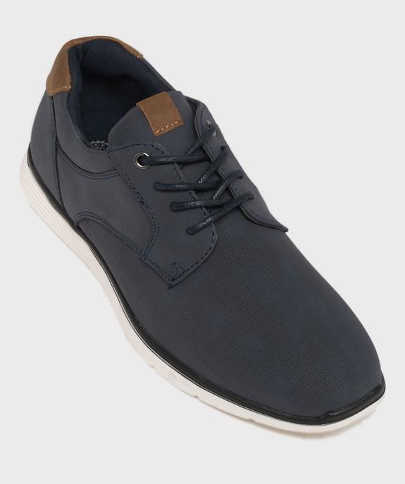 Derbies unis à semelle sport garçon - Buggy Shoes vue5 - BUGGY - GEMO
