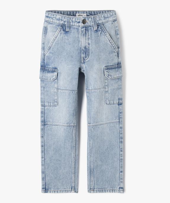 Jean loose à poches cargo garçon vue5 - GEMO (ENFANT) - GEMO