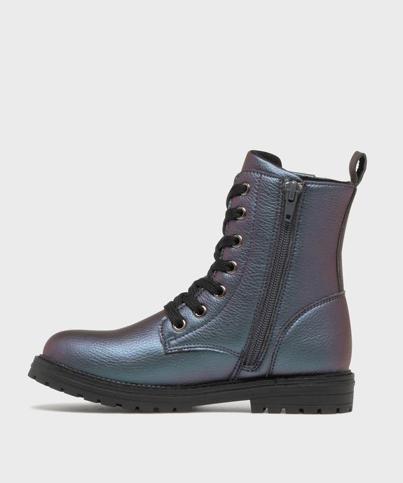 Bottines irisées avec doublure chaude fille - Chipie vue3 - CHIPIE - GEMO