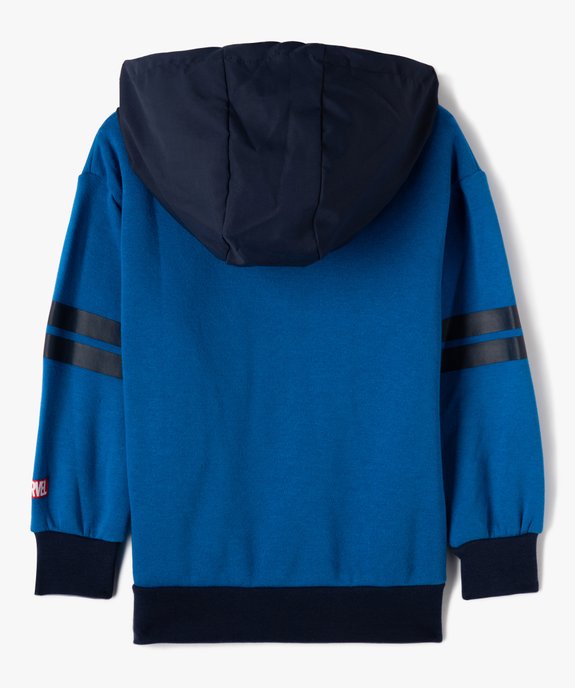 Sweat garçon à capuche avec motifs Avengers - Marvel vue3 - AVENGERS - GEMO