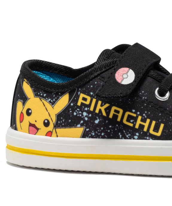 Baskets garçon en toile imprimées Pikachu - Pokemon vue6 - POKEMON - GEMO