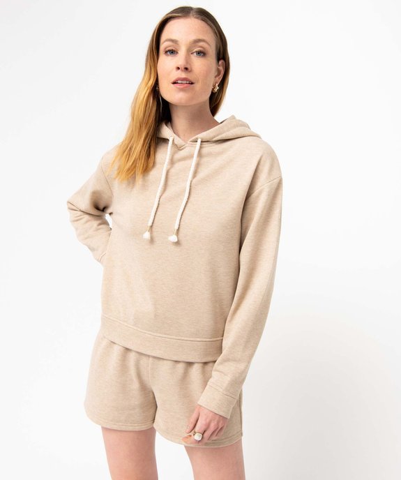Short femme en maille pailletée LuluCastagnette vue6 - LULUCASTAGNETTE - GEMO