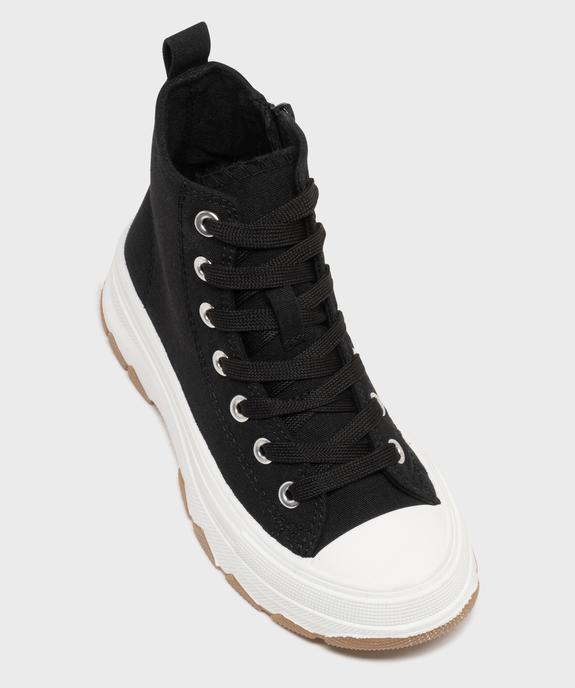 Baskets montantes en toile sur semelle épaisse fille - Lovely Wings vue5 - LOVELY WINGS - GEMO