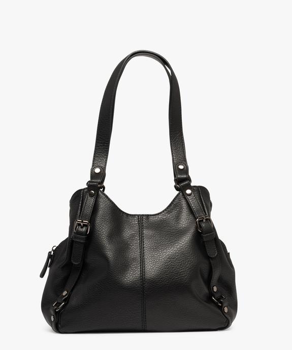 Sac à main grand format en matière grainée et souple femme vue1 - GEMO (ACCESS) - GEMO