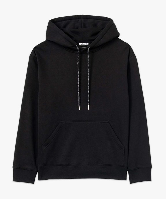 Sweat oversize à capuche intérieur molletonné femme vue4 - GEMO(FEMME PAP) - GEMO