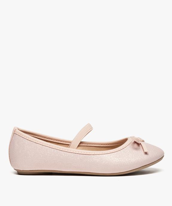 Ballerines fille pailletées avec bride élastique sur le dessus vue1 - LOVELY WINGS - GEMO