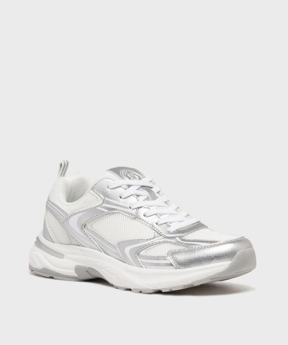 Chaussures de running légères en mesh femme - 5 Miles vue2 - 5 MILES - GEMO